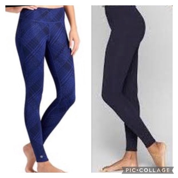 Athleta Pants - ATHLETA | reversible Chatarunga leggings | size XS